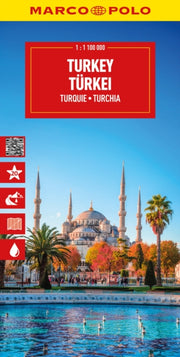 Turkey/turkiye Marco Polo Map