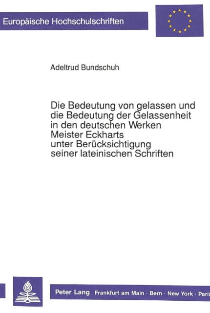 Die Bedeutung Von Gelassen Und Die Bedp
