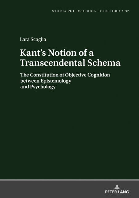 Kants Notion Of A Transcendental Schema By Scaglia, L.