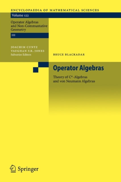 Operator Algebras : Theory Of C*-algebra