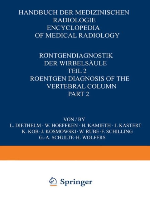 Rontgendiagnostik Der Wirbelsaule - Roen
