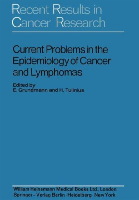 Current Problems In The Epidemiology Of