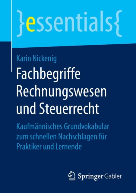Fachbegriffe Rechnungswesen Und Steuerre