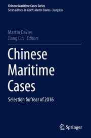 Chinese Maritime Cases By Davies