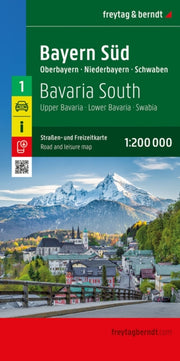 Bavaria South Road & Leisure Map