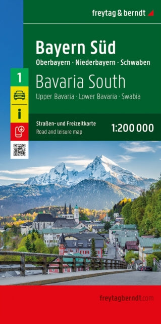Bavaria South Road & Leisure Map