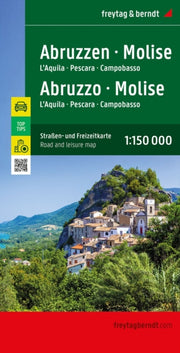 Abruzzo Molise Street & Activity Map 115