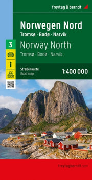 Norway North Road Map