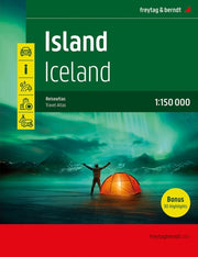 Iceland Road Atlas Sp 1150 By Freytag-berndt