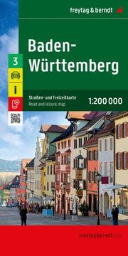 Badenwurttemmountain Road Map 1200000