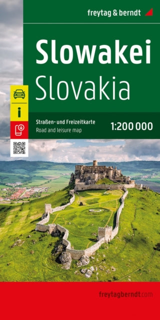 Slovakia Road & Leisure Map