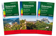 Austria Road Map Pack 3 Map Set
