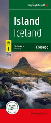 Iceland Road Map 1400 000