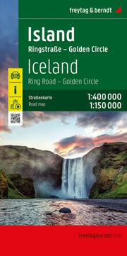 Iceland Road Map 1400,000