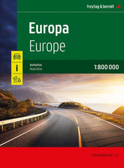 Europe Road Atlas 1800000