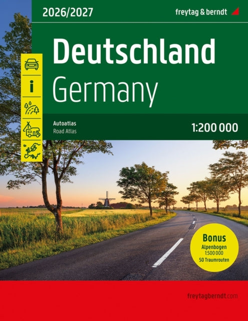 Germany Road Atlas 20262027