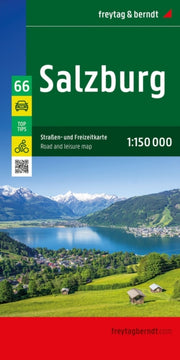 Salzburg Road Leisure Map 1150000 Top 10