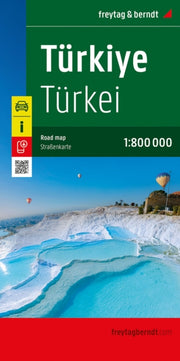 Turkey Turkiye Road Map 1800000