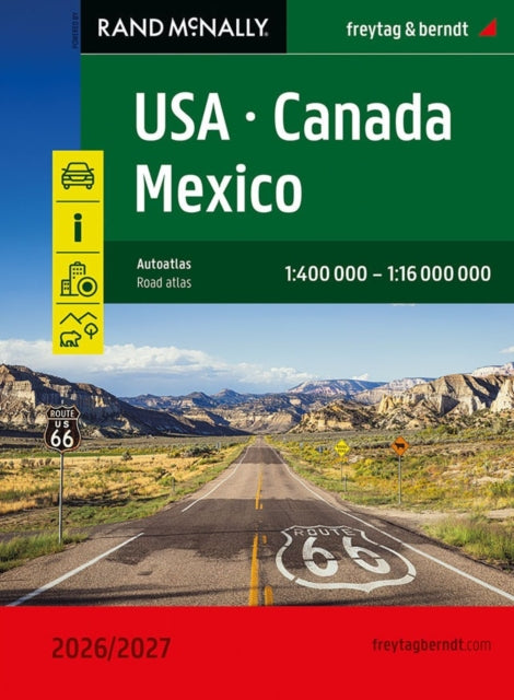 Usa Canada & Mexico Road Atlas