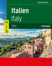 Italy Road Atlas By Freytag & Berndt