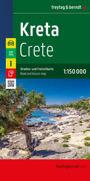 Crete Road & Leisure Map