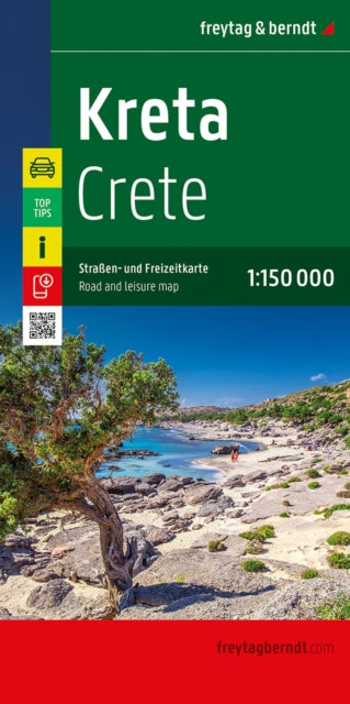Crete Road & Leisure Map