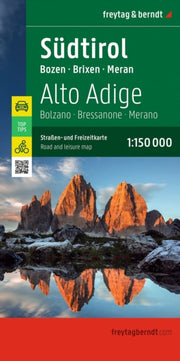 South Tyrol Road & Leisure Map By Freytag & Berndt