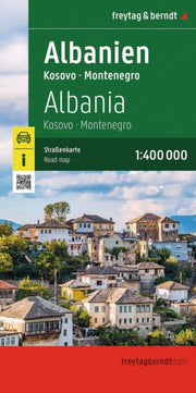 Albania Kosovo Montenegro Road & Leisure By Freytag & Berndt