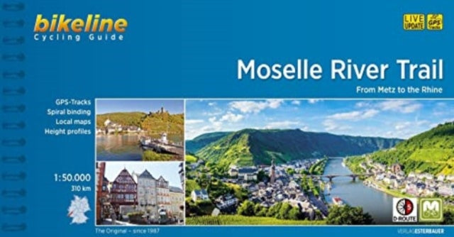 Moselle River Trail From Metz To The Rhi By Verlag Esterbauer