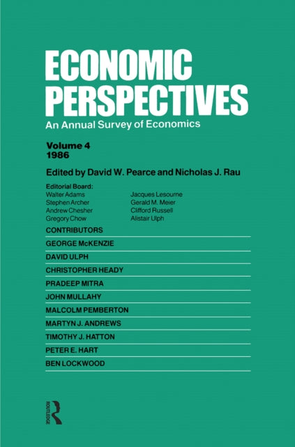 Economic Perspectives Vol 4