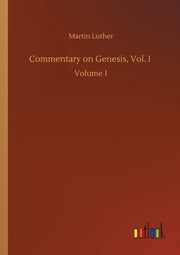 Commentary On Genesis, Vol. I :volume 1