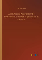 An Historical Account Of The Settlements