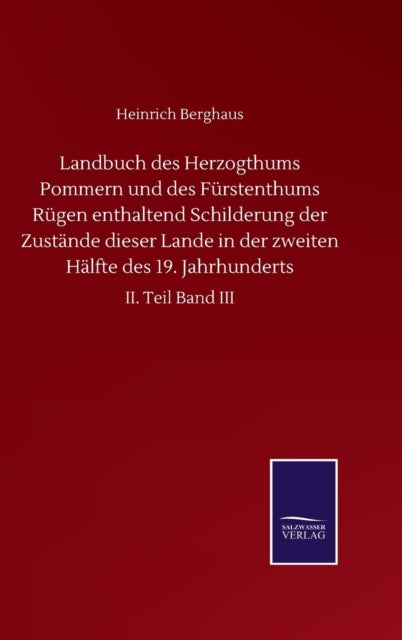 Landbuch Des Herzogthums Pommern Und Des