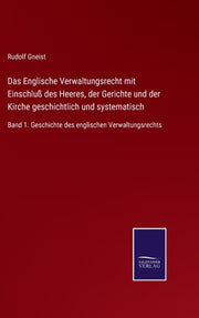 Das Englische Verwaltungsrecht Mit Einsc