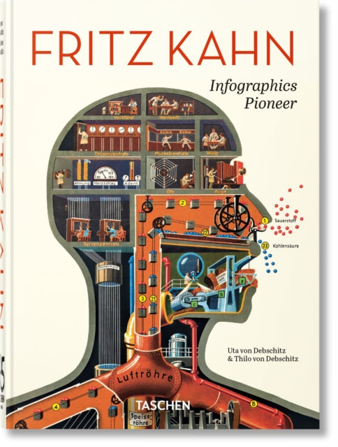 Fritz Kahn Infographics Pioneer 45th Ed By Von Debschitz, Uta
