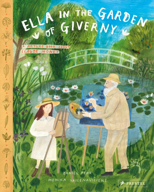 Ella In The Garden Of Giverny