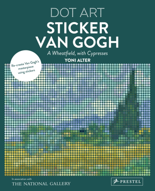 Dot Art Sticker Van Gogh