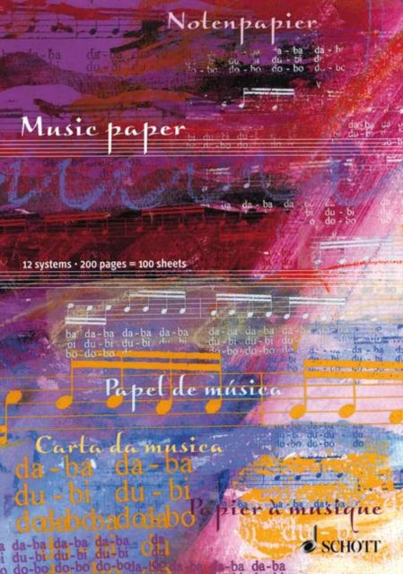 Music Paper By Notenblock