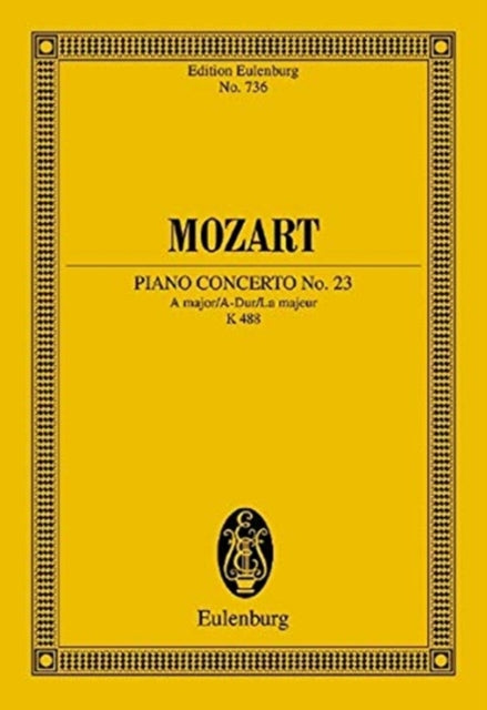 Concerto No 23 A Major Kv 488 Without Cd By Mozart, Wolfgang Ama