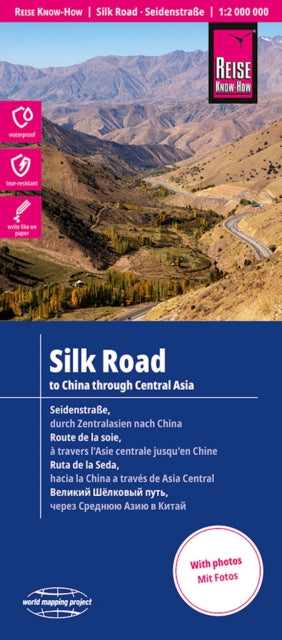 Silk Road Map 12000000