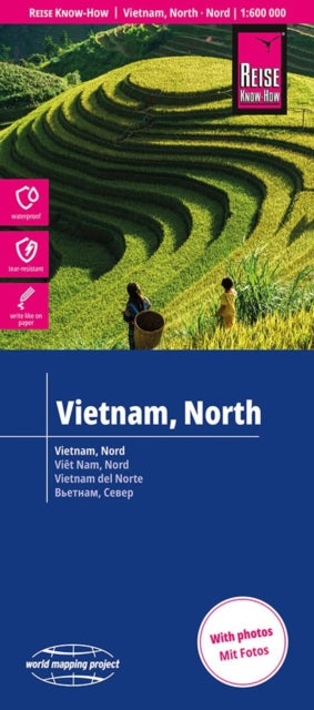 Vietnam North 1600000 By Reise Know How