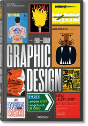 History Of Graphic Design Vol 2 1960-now By Muller, Jens