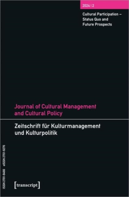 Journal Of Cultural Management & Cultura By Devereaux, Constance