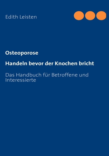 Osteoporose:handeln Bevor Der Knochen Br