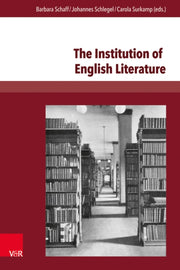 Institution Of English Literature By Schlegel, Johannes