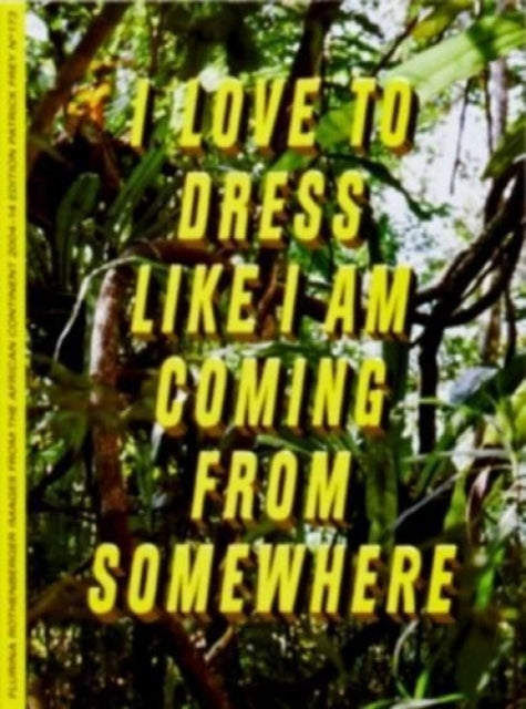 I Love To Dress Like I Am Coming From So By Rothenberger, Flurin