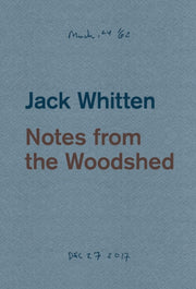 Jack Whitten Notes From The Woodshed