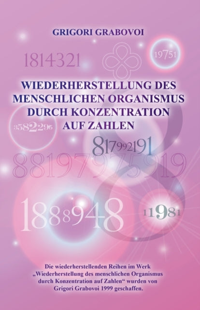 Wiederherstellung Des Menschlichen Organ By Grabovoi, Grigori