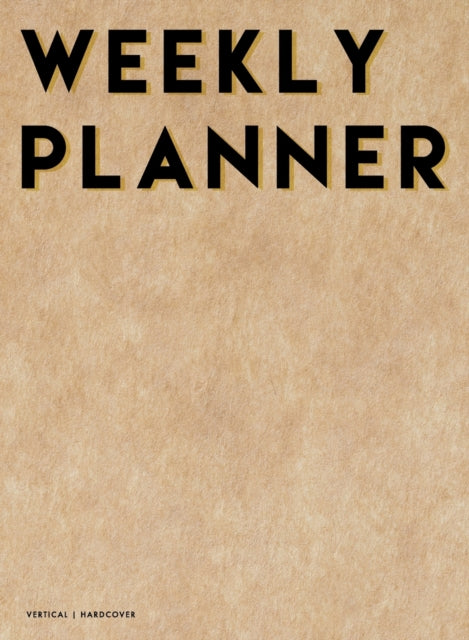 Vertical Weekly Planner 2020-2021: 18 Mo