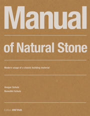 Manual Of Natural Stone